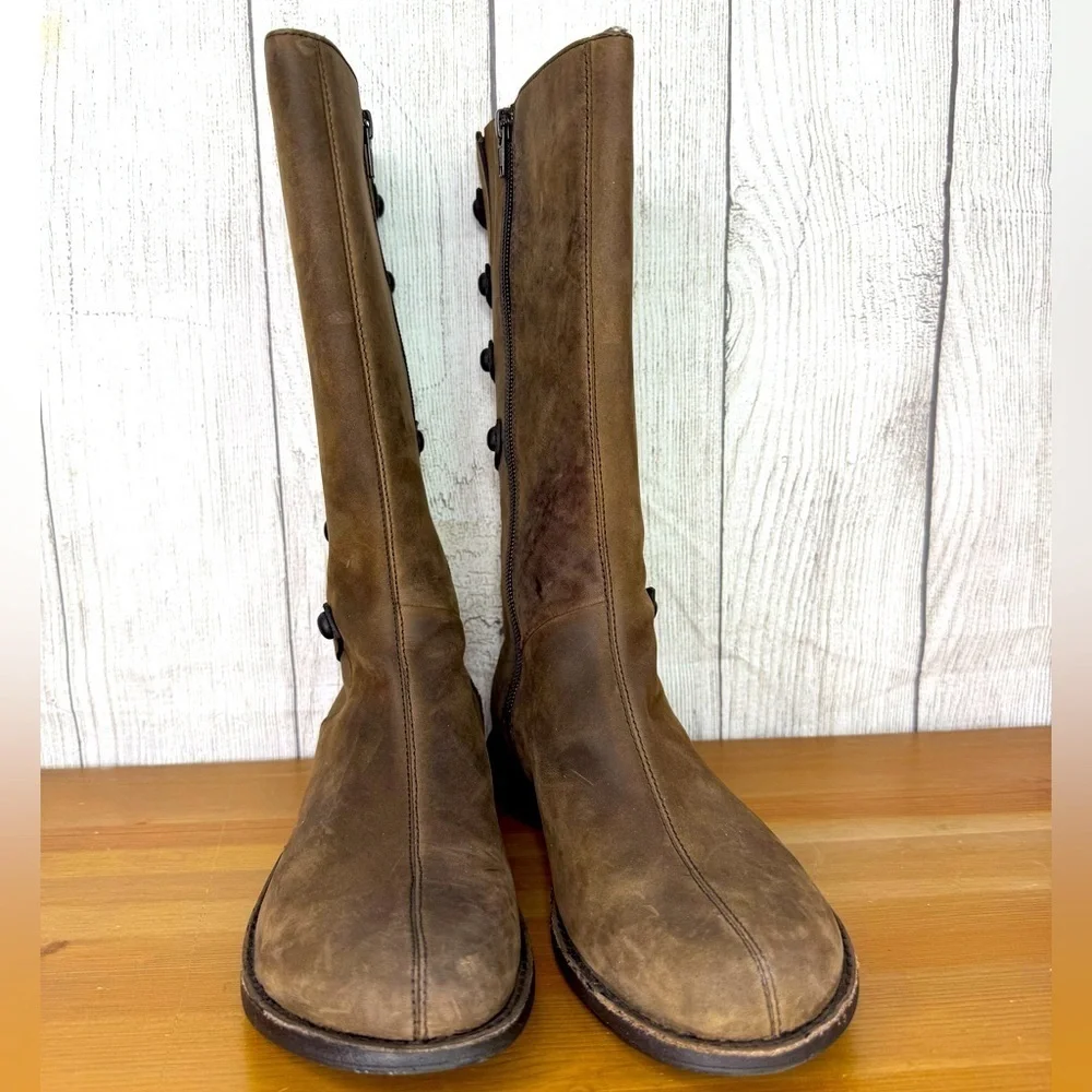 NEW MERRELL Tetra Launch Cinnamon Nubuck Leather WATERPROOF Boots Women’s 6.5